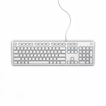 DELL Wired tastatūra - KB216 - US International (QWERTY) - balta