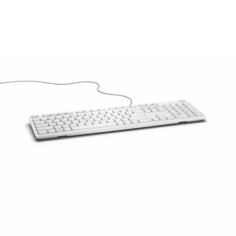 DELL Wired tastatūra - KB216 - US International (QWERTY) - balta