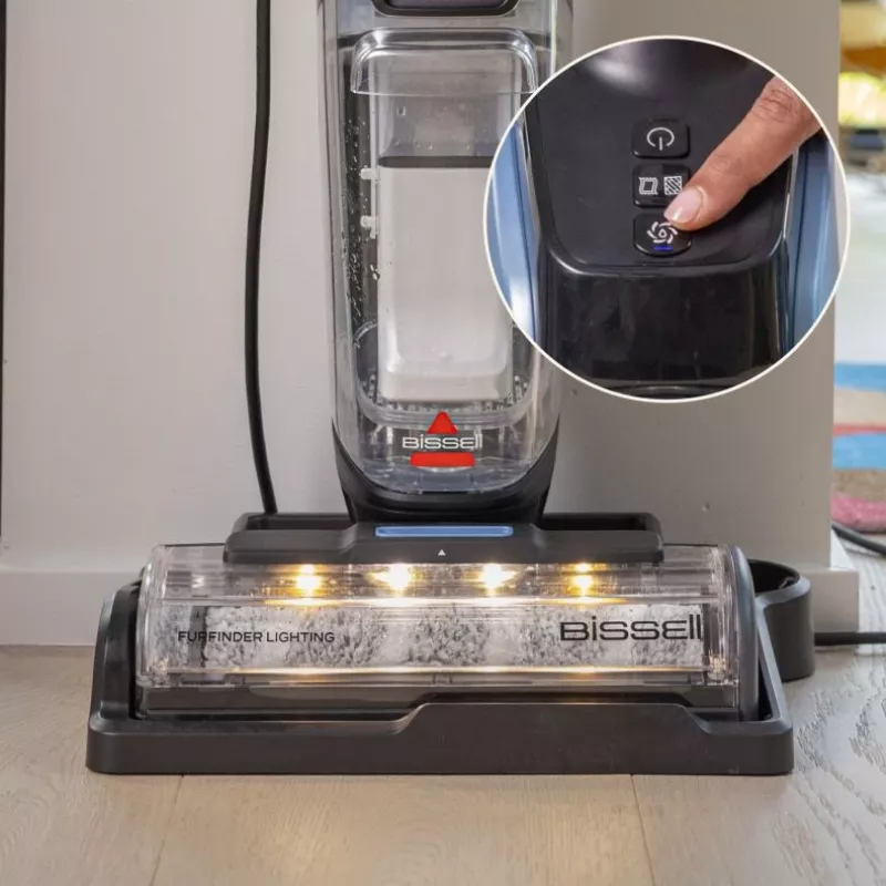 Bissell CrossWave EdgeFind Select Upright vacuum AC Dry&wet Bagless 340 W Melns, Blue