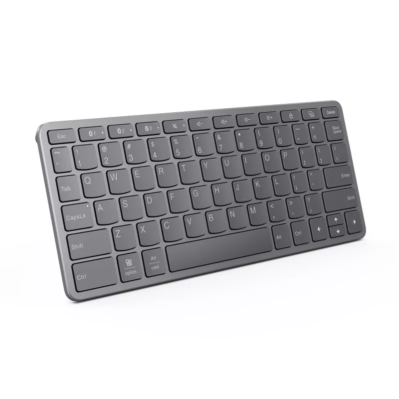 Lenovo ZG38C05820 tastatūra Universāla USB + Bluetooth QWERTY US English Pelēka