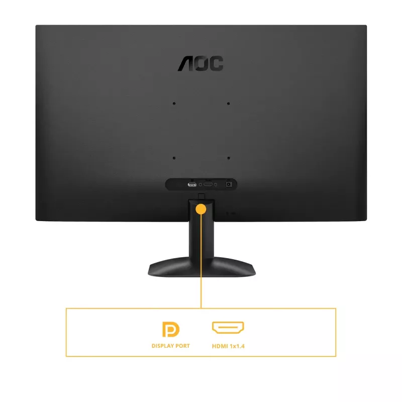 AOC B3 Q27B35E datora monitors 68,6 cm (27 colli) 2560 x 1440 pikseļi Quad HD LED melns