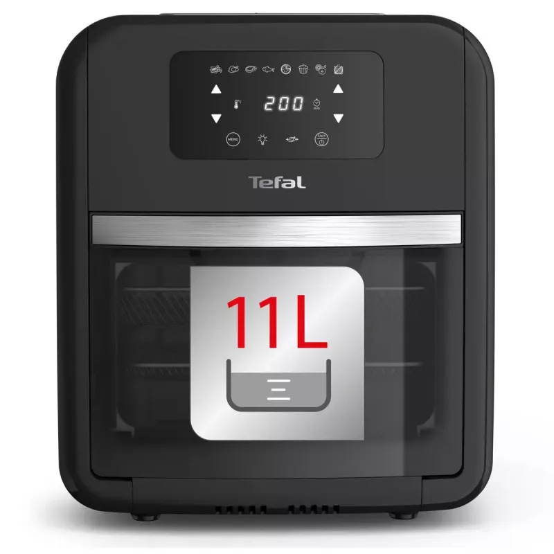 Tefal Easy Fry FW5018 Single 11 L Brīvi stāvoša 2000 W Karstā gaisa friteris Melns