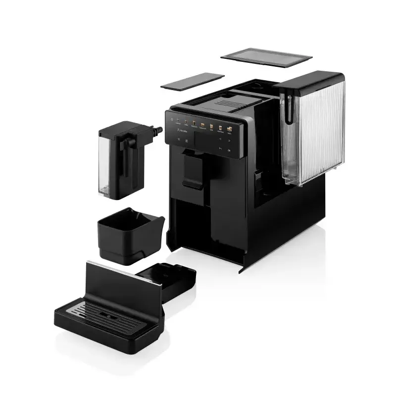 Kafijas automāts ETA Acorto ETA918090000 1.4L, 1400W, 19 bāri, piena putotājs, melns