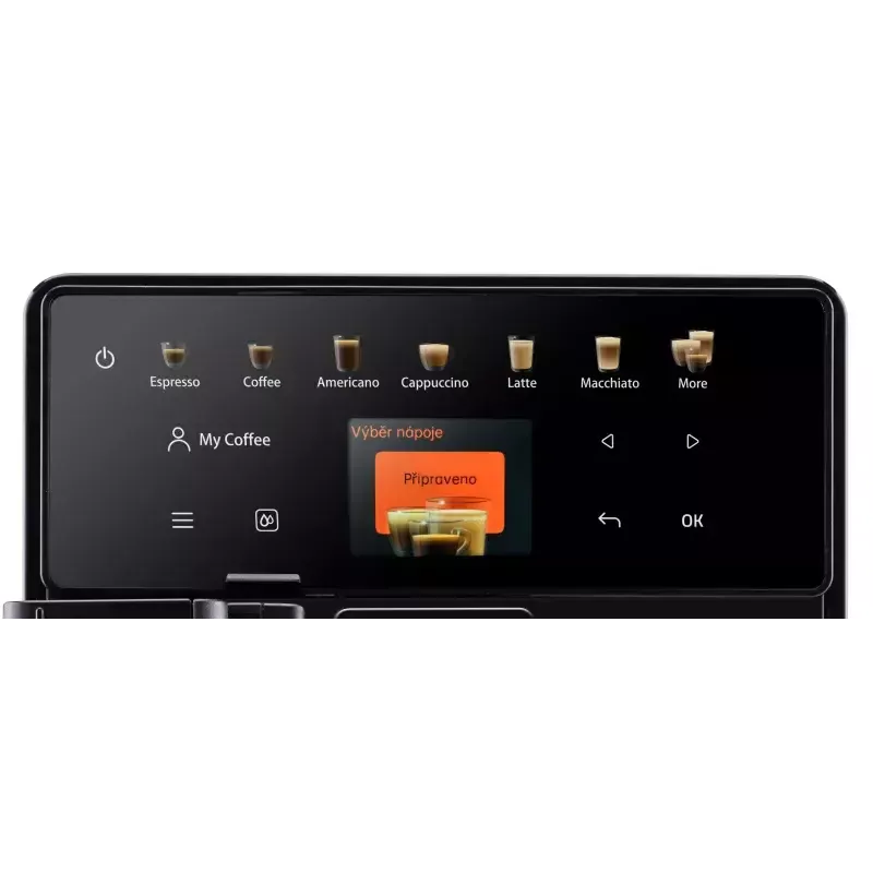 Kafijas automāts ETA Acorto ETA918090000 1.4L, 1400W, 19 bāri, piena putotājs, melns