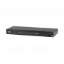 ATEN 8 Port True 4K HDMI sadalītājs, HDMI, 8x HDMI, 4096 x 2160 pikseļi, melns, metāls, 4K Ultra HD