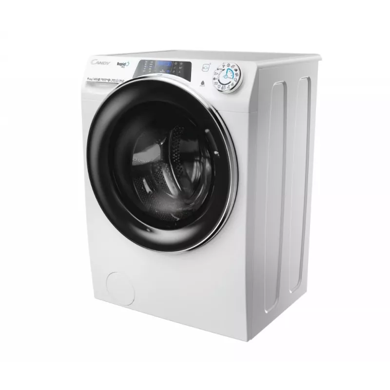 Veļas žāvētājs Candy RapidÓ PRO RPW4966BWMBC/1-S — brīvi stāvoša priekšējā ielāde, 6 kg mazgāšana/žāvēšana, 1400 apgr./min, balta
