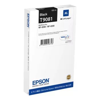 Tintes kasetne Epson C13T90814N Melns, oriģināla augstas (XL) ietilpības