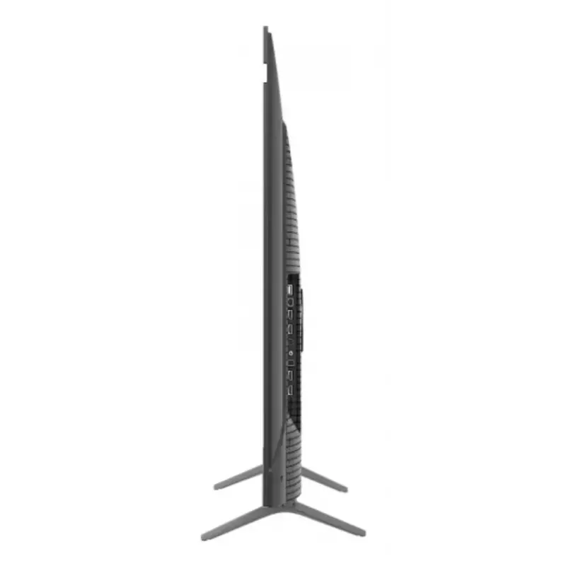 TV TCL 55T8C 55 collu QLED 4K Ultra HD, HDR10, Google TV, 144Hz, Direct-LED, 4×HDMI 2.1, Bluetooth/Wi‑Fi, Metālisks