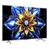 TV TCL 55T8C 55 collu QLED 4K Ultra HD, HDR10, Google TV, 144Hz, Direct-LED, 4×HDMI 2.1, Bluetooth/Wi‑Fi, Metālisks