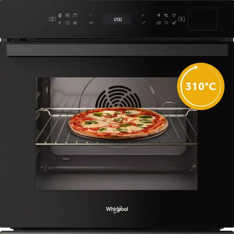 Iebūvējamā cepeškrāsns Whirlpool WOI6A8FPT1SBA 73L Elektriskā melna skārienjutīga vadība