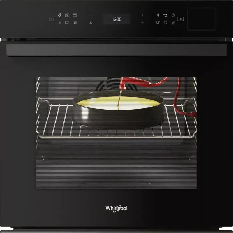 Iebūvējamā cepeškrāsns Whirlpool WOI6A8FPT1SBA 73L Elektriskā melna skārienjutīga vadība