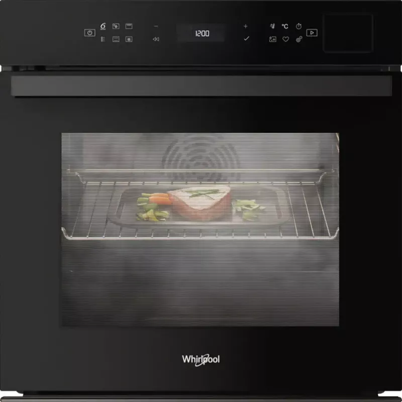 Iebūvējamā cepeškrāsns Whirlpool WOI6A8FPT1SBA 73L Elektriskā melna skārienjutīga vadība