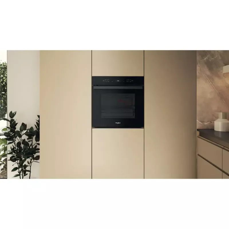 Iebūvējamā cepeškrāsns Whirlpool WOI6A8FPT1SBA 73L Elektriskā melna skārienjutīga vadība