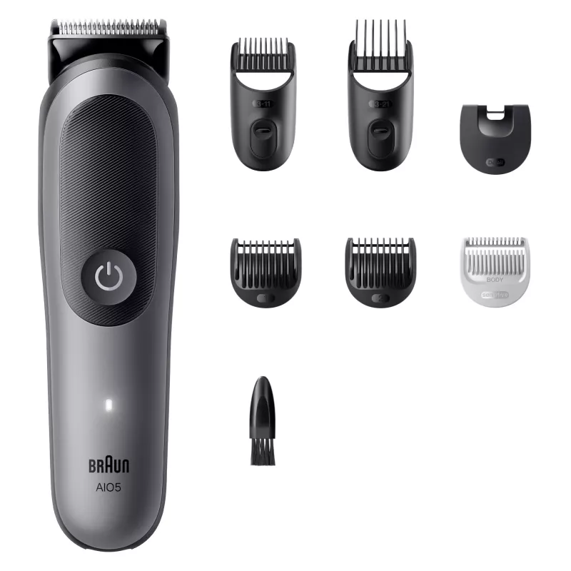 Braun 80789911 matu griezējs Tumši pelēks 21 Litija jonu akumulators