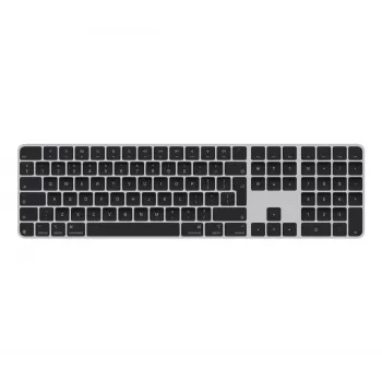 APPLE Magic tastatūra With Touch Id And Numeric Keypad For Apple Silicon - Melns - Qwerty Uk (MXK83Z/A)