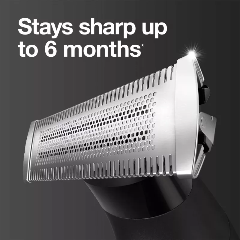 Braun Series X XT5200 folijas skuveklis trimmeris Melns, Metālisks