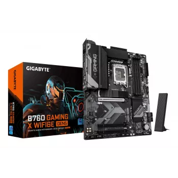 Mātesplate GIGABYTE B760 GAMING X WIFI6E GEN5, Intel B760, LGA 1700, ATX, DDR5 līdz 256 GB, PCIe 5.0, Wi‑Fi 6E, 2.5Gb LAN