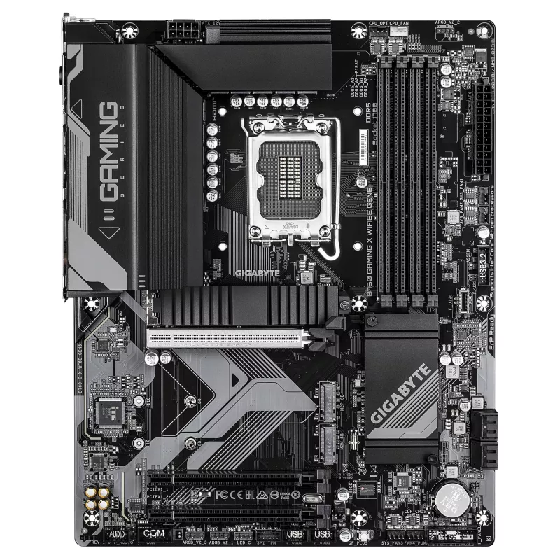 Mātesplate GIGABYTE B760 GAMING X WIFI6E GEN5, Intel B760, LGA 1700, ATX, DDR5 līdz 256 GB, PCIe 5.0, Wi‑Fi 6E, 2.5Gb LAN