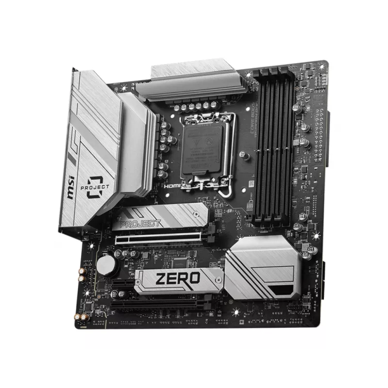 Mātesplate MSI B760M Project Zero Intel B760 LGA 1700 micro ATX
