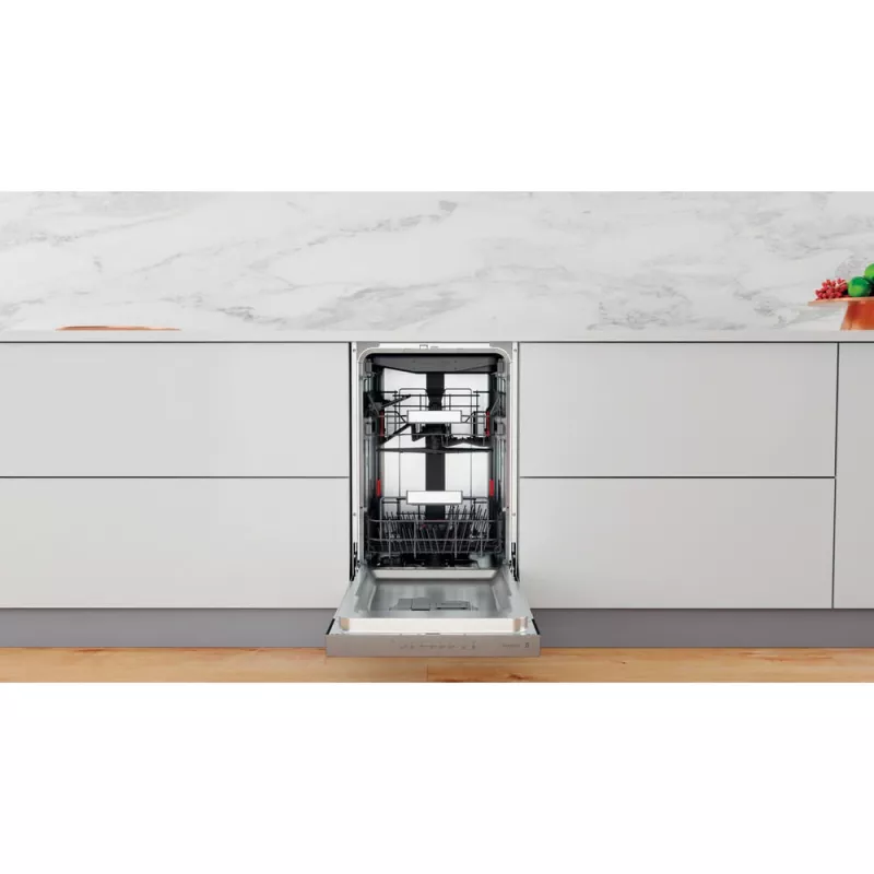 Whirlpool WSBO 3O34 PF X Daļēji iebūvējama trauku mazgājamā mašīna 10 galda komplektiem