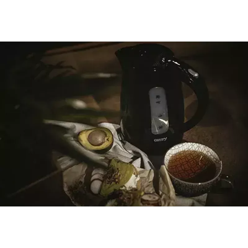 Electric kettle Camry Premium 1.7 L 2200 W Melns