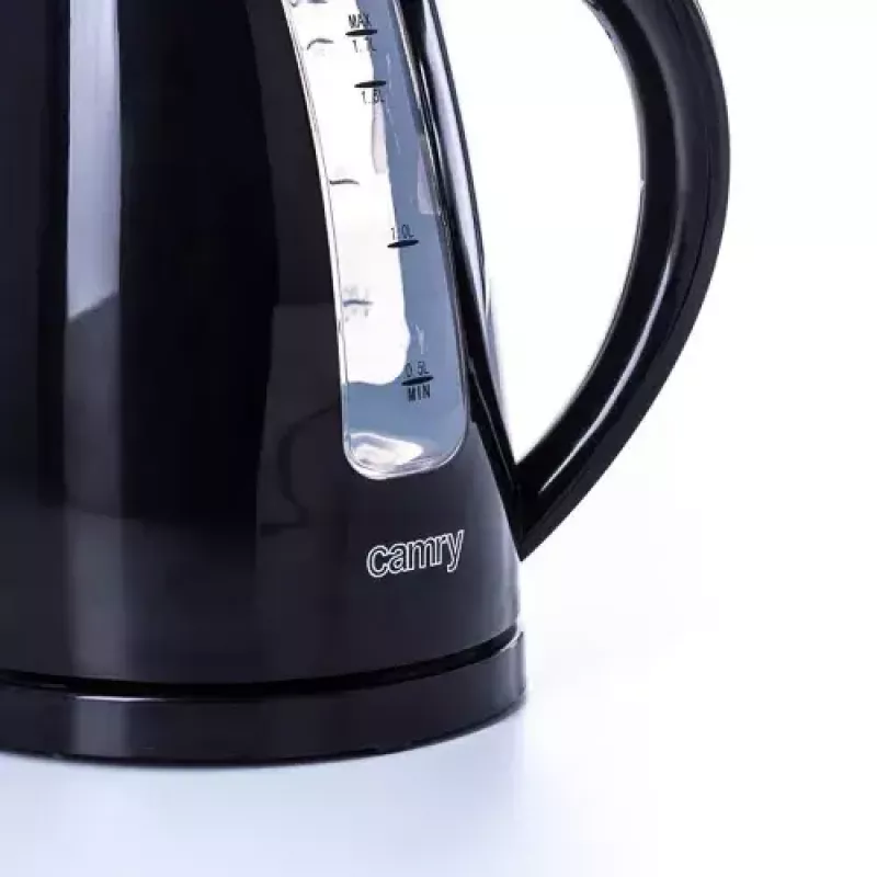 Electric kettle Camry Premium 1.7 L 2200 W Melns