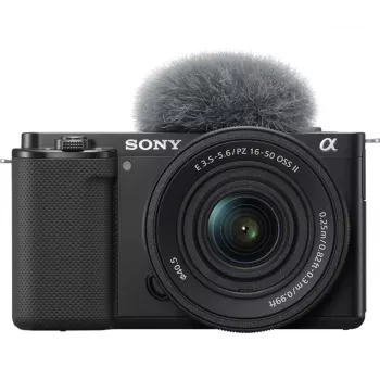 Sony ZV-E10 + E PZ 16-50mm F3.5-5.6 OSS II MILC 24.2 MP CMOS 6000 x 4000 pikseļi Melns