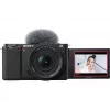 Sony ZV-E10 + E PZ 16-50mm F3.5-5.6 OSS II MILC 24.2 MP CMOS 6000 x 4000 pikseļi Melns