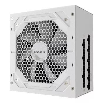 Barošanas bloks GIGABYTE UD1000GM PG5 V2 1000W ATX 3.1 Pilnībā modulārs 80 PLUS Gold Balts