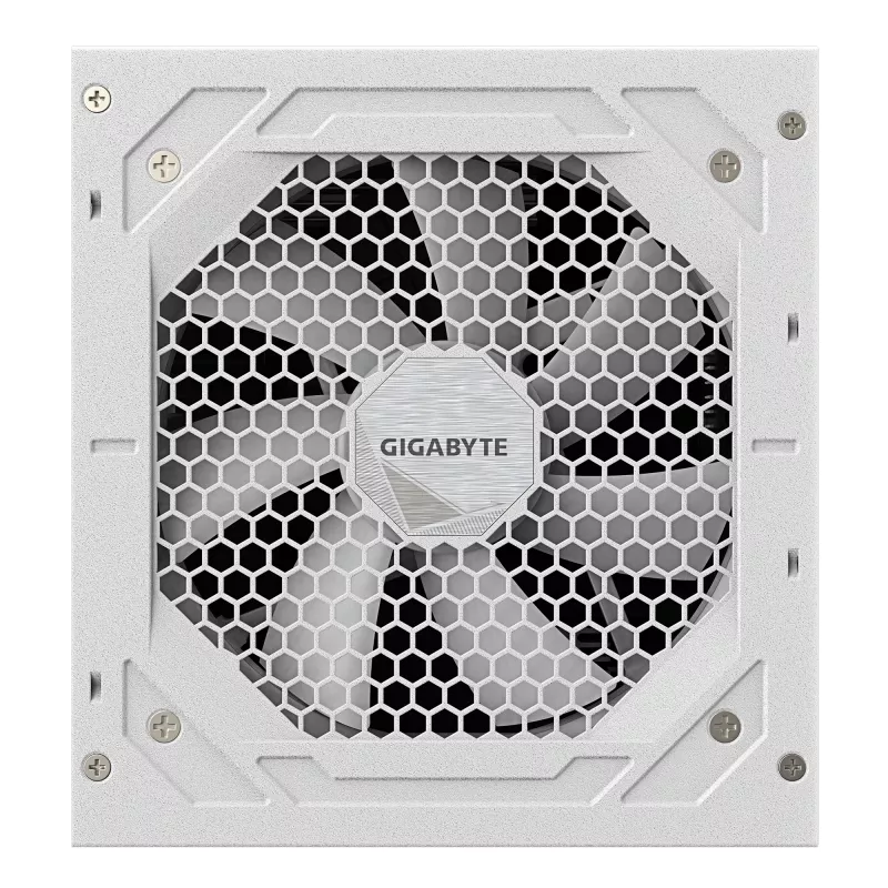 Barošanas bloks GIGABYTE UD1000GM PG5 V2 1000W ATX 3.1 Pilnībā modulārs 80 PLUS Gold Balts