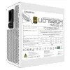 Barošanas bloks GIGABYTE UD750GM PG5 V2 750W ATX 3.1, 80 PLUS Gold, pilnībā modulārs, 8 SATA, 4x (6+2) PCIe, 2x EPS, balts