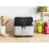 Tefal Easy Fry Mega EY855D10 fritieris Atsevišķs 7,5 L Brīvi stāvošs 2020 W Karstā gaisa fritieris Melna, Nerūsējošais tērauds