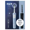 Oral-B Vitality Pro Duo pieaugušo rotējoši-oscilējoša zobu suka Melna, Zila, Balta