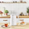 Elektriskā tējkanna Tefal KO6931, 1,5 L, 1800 W, balta, 5 temperatūras iestatījumi, silta uzturēšana 30 min.