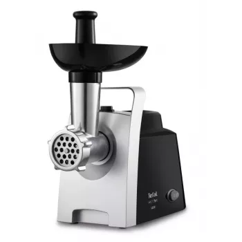 Tefal HV1 NE1098 gaļas maļamā mašīna 1400 W 1,7 kg/min Melns, Sudraba