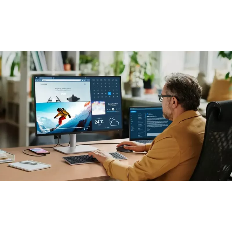 DELL Plus S2725DC datora monitors 68,6 cm (27 colli) 2560 x 1440 pikseļi Quad HD LCD balts