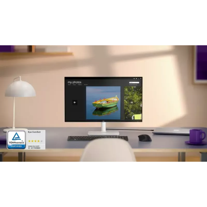 DELL Plus S2725DC datora monitors 68,6 cm (27 colli) 2560 x 1440 pikseļi Quad HD LCD balts