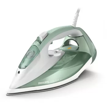 Philips 7000 sērijas DST7012/70 gludeklis Tvaika gludeklis SteamGlide Plus zole 2600 W Zaļa, Pelēka