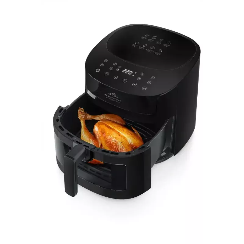 Gaisa fritieris ETA Fritta Spectra 616890000 — 1800 W, 7,2 L, melns
