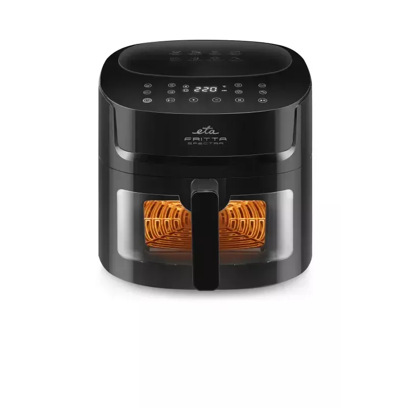 Gaisa fritieris ETA Fritta Spectra 616890000 — 1800 W, 7,2 L, melns