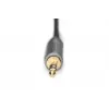 Audio adaptera kabelis Digitus DB-510330-010-S 3.5 mm uz RCA 1m Melns