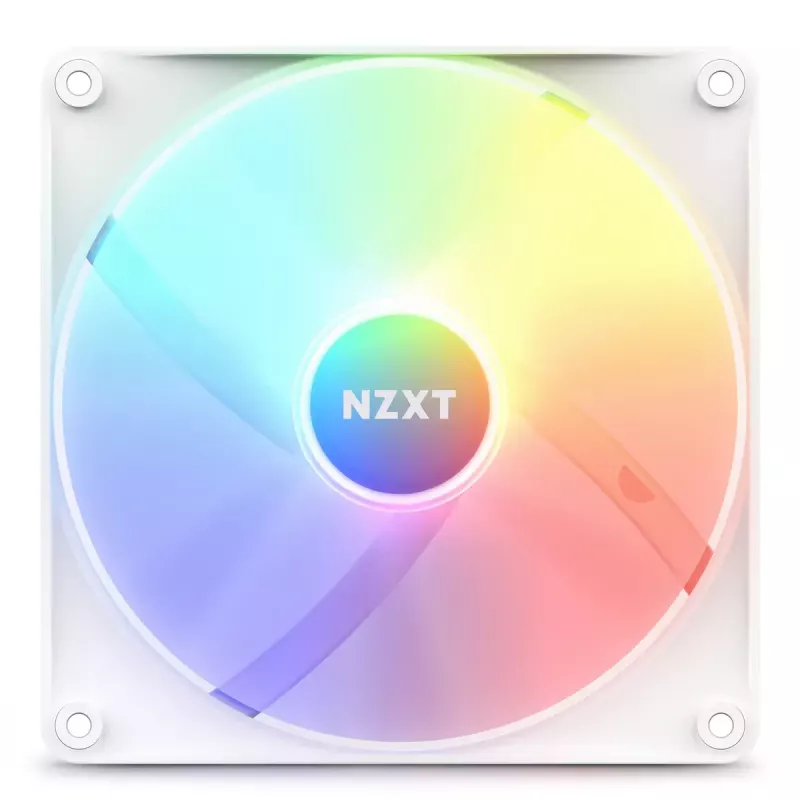 Fan NZXT F140 RGB Core 14 cm balta 500-1500 RPM Fluid Dynamic Bearing