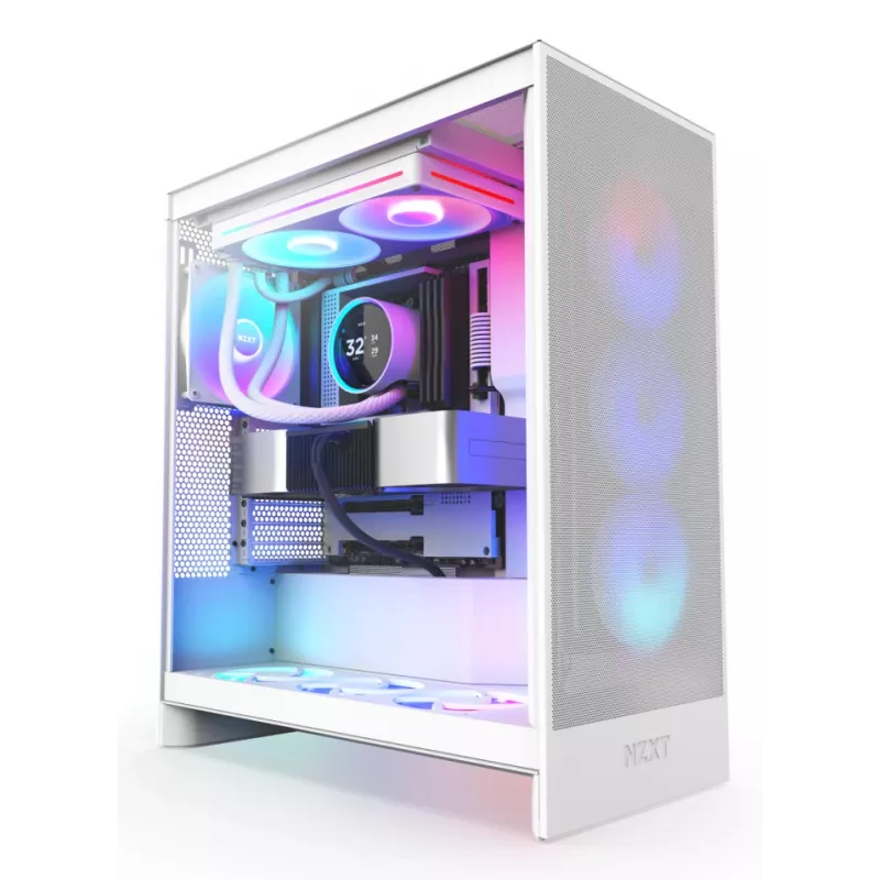Universāls šķidruma dzesētājs NZXT Kraken Elite 280 RGB 14 cm Balts