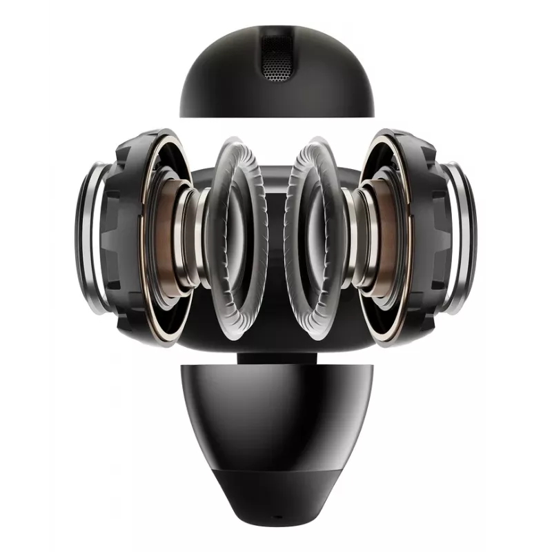 SHOKZ OpenDots ONE austiņas bezvadu klips-aiz auss zvani/mūzika/sports/ikdiena melnas