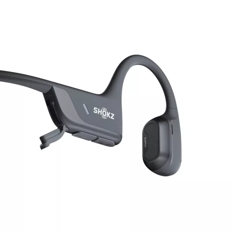Shokz OpenRun Pro 2 austiņas, binaurālās bezvadu aiz auss, IP55, 12 h atskaņošanas laiks, Bluetooth 5.3, 150 mAh, melnas