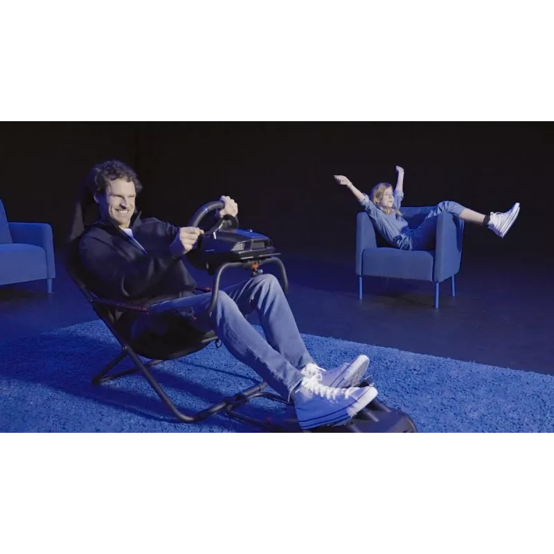 Universāls spēļu krēsls Playseat Challenge Polsterēts sēdeklis Melns 122 kg