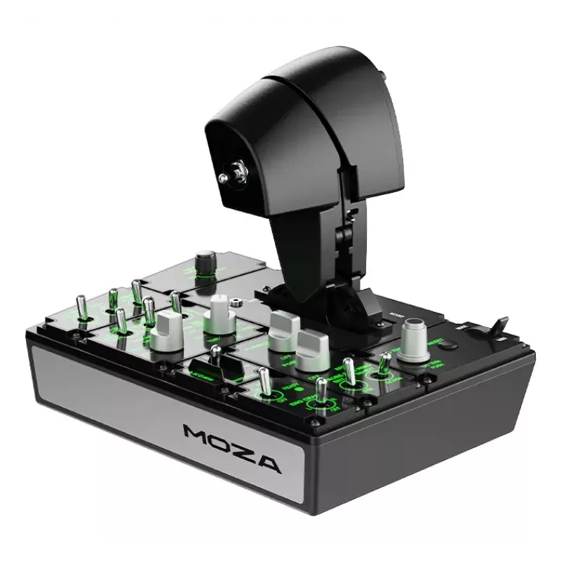 Moza Racing MTP Throttle Panel, Melns, Metal, 15 bit, 277 mm, 194 mm, 216 mm