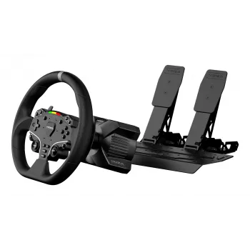 Moza Racing R3 stūres rats un pedāļi datoram, Stūres rats + pedāļi, PC, D-paliktnis, Izvēlnes poga, Režīma poga, Pauzes/Iestatīšanas poga, Starta poga, Digitāls, Neierobežots, Tiešā piedziņa