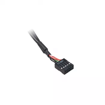 Iekšējais adaptera kabelis Akasa AK-CBUB53-40BK USB 3.1 Gen 1 divi USB 2.0 Type-A