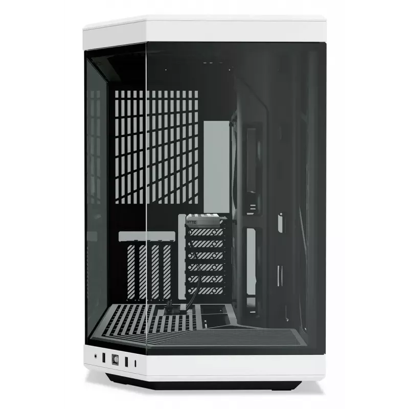 PC Case HYTE Y70 Midi Tower Melns, balta